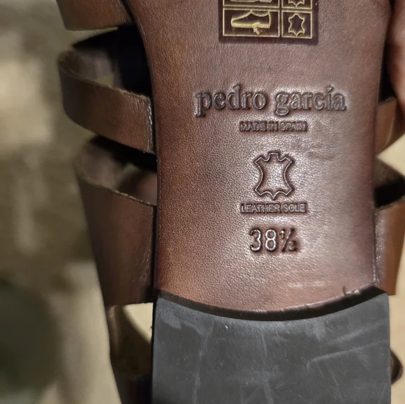 Pedro Garcia Leather Sandals - Picture 6 of 8